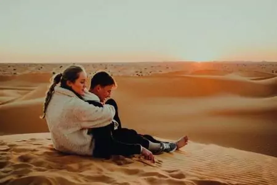 Private Desert Safari tour in Dubai for couples